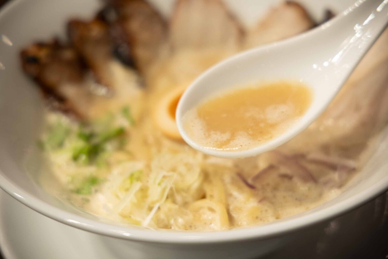 徳島『とりとたい 鳴門店』スープ