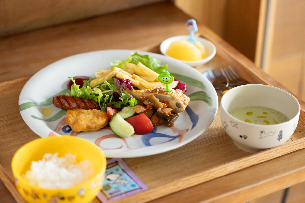 子ども限定のキッズプレート1000円