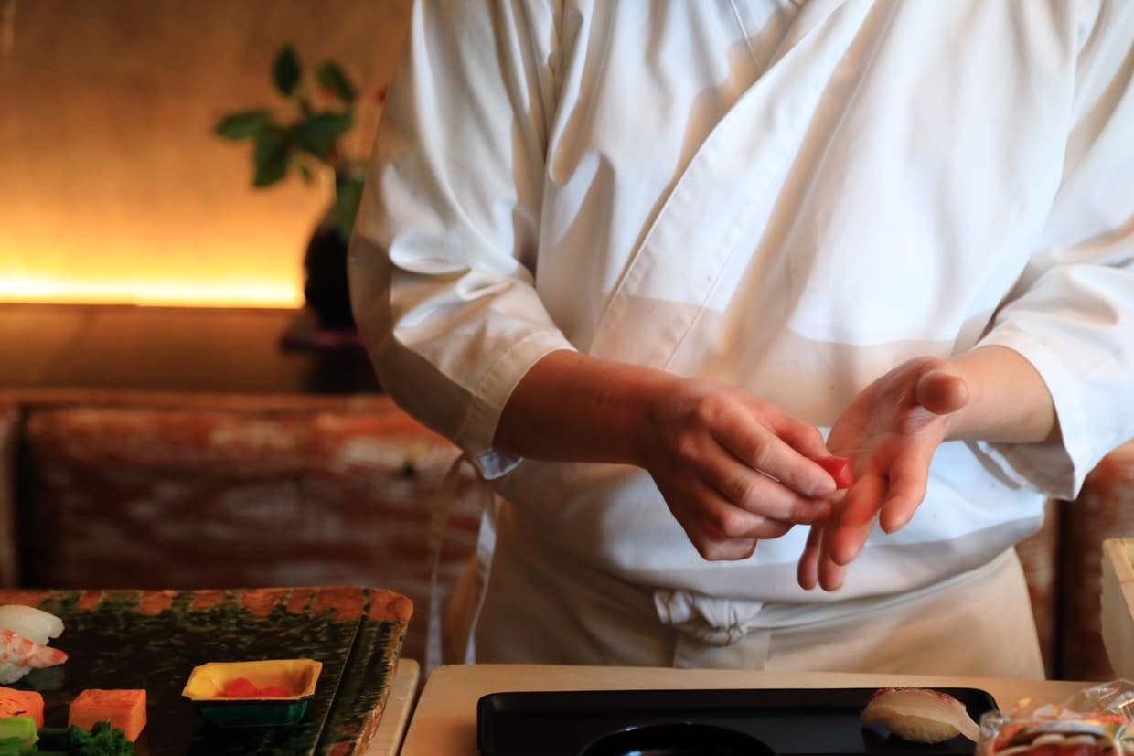 大阪・豊中『鮨うえの』シャリ