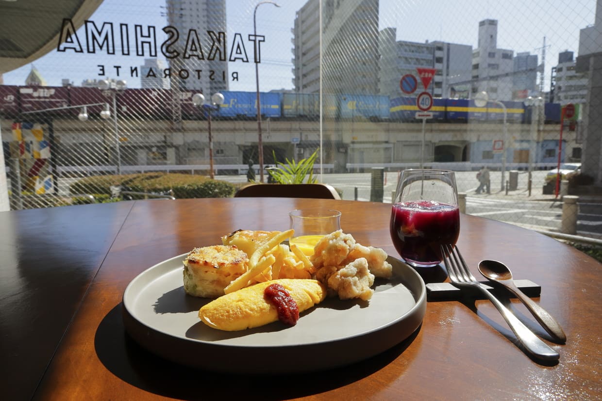 神戸・元町『Ryoriya Takashima』要予約のキッズプレート