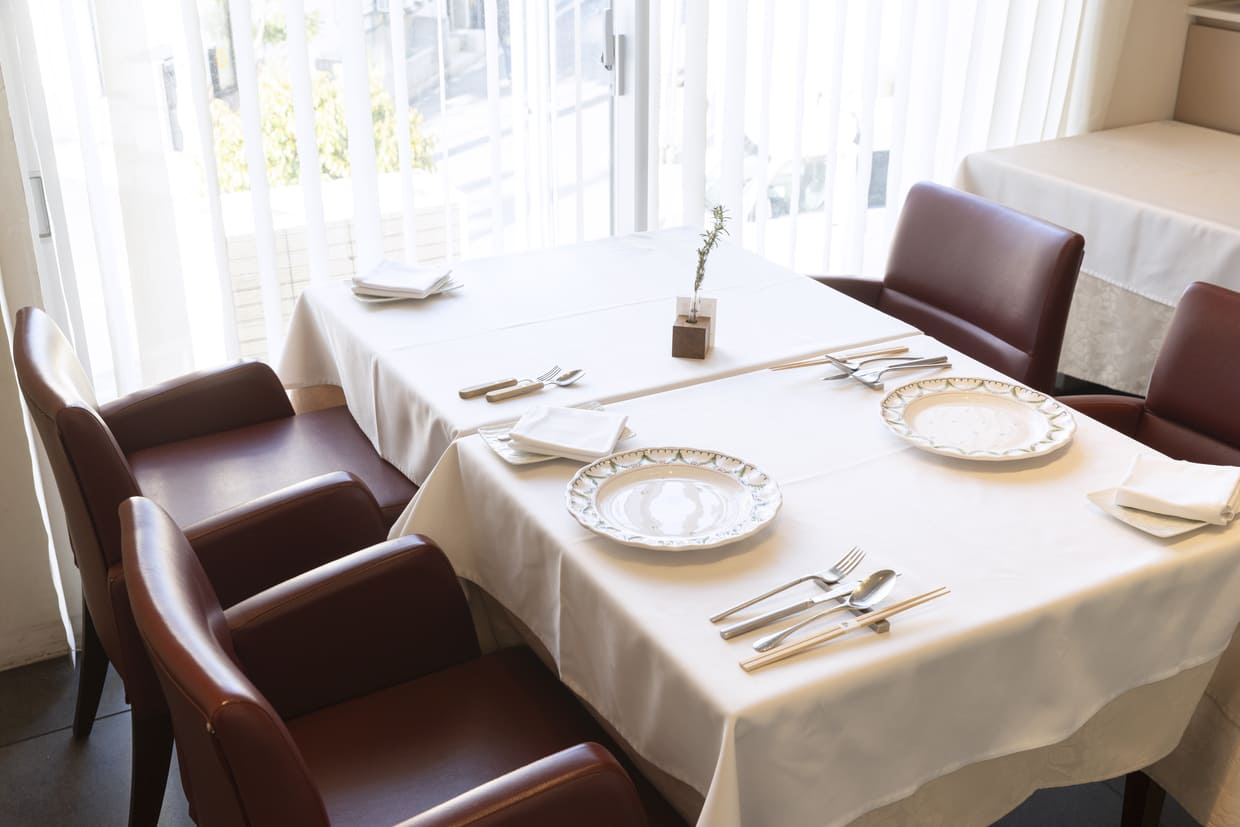 大阪・豊中『ラ・メゾンブランシュ』個室