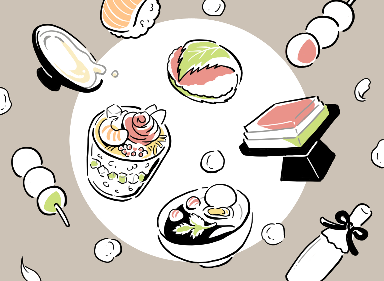 ひな祭りのメニュー