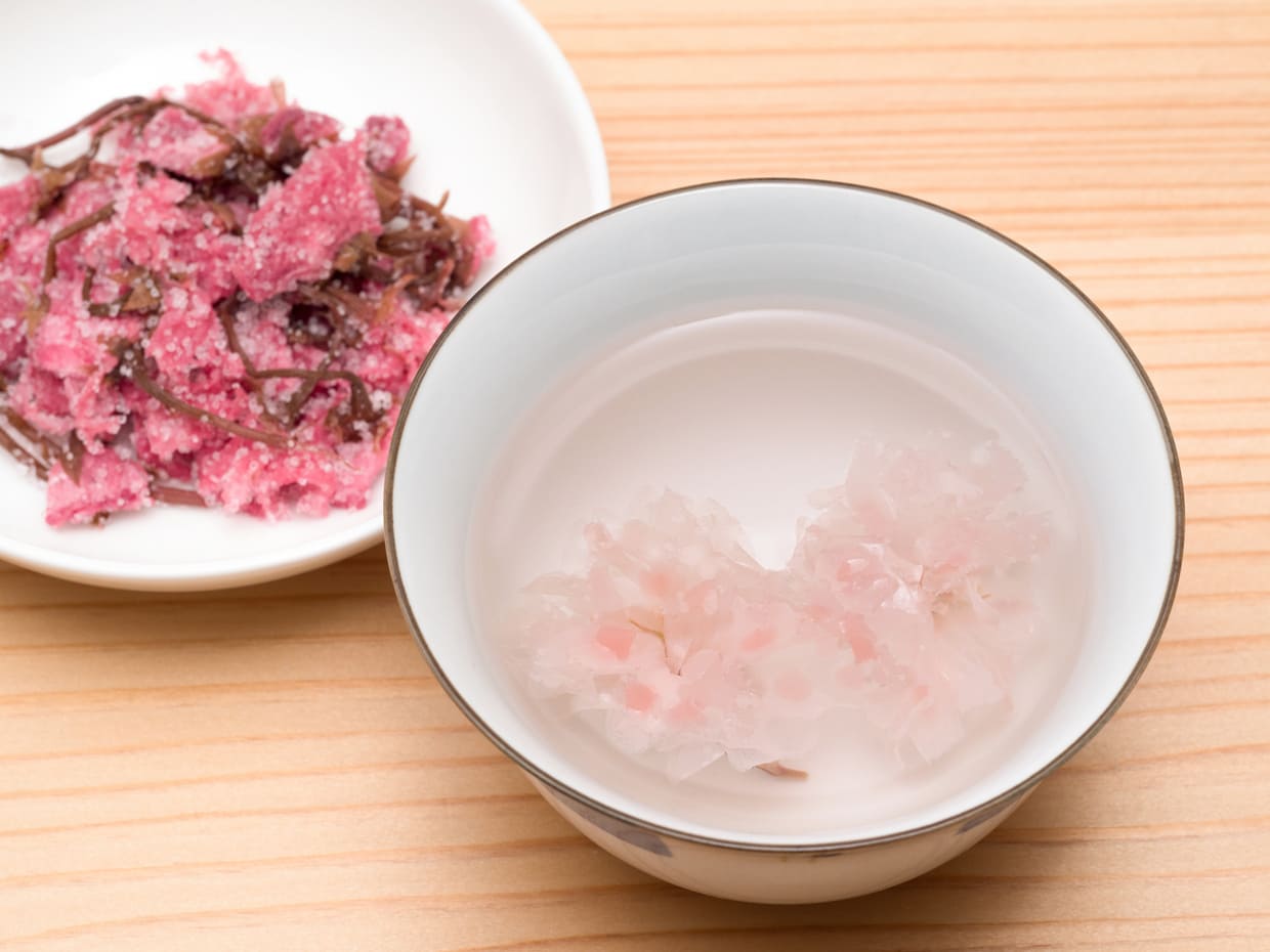 桜湯