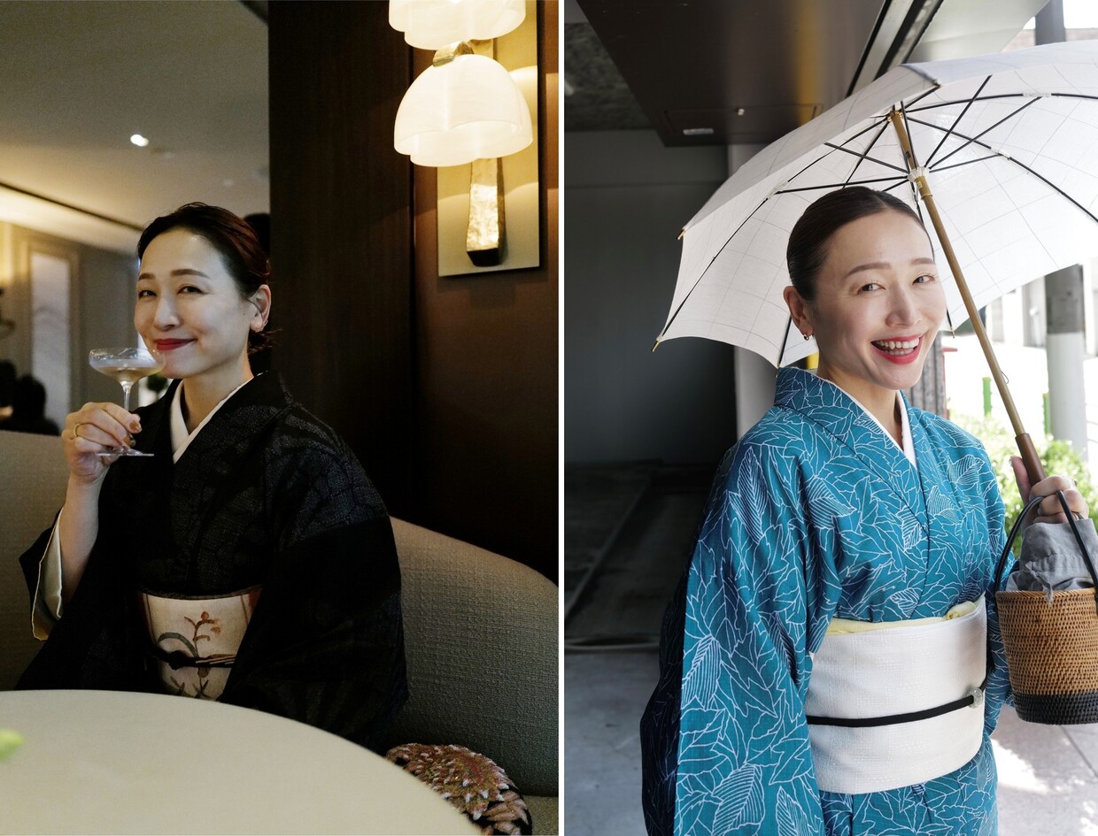 黒沢裕子さん着物