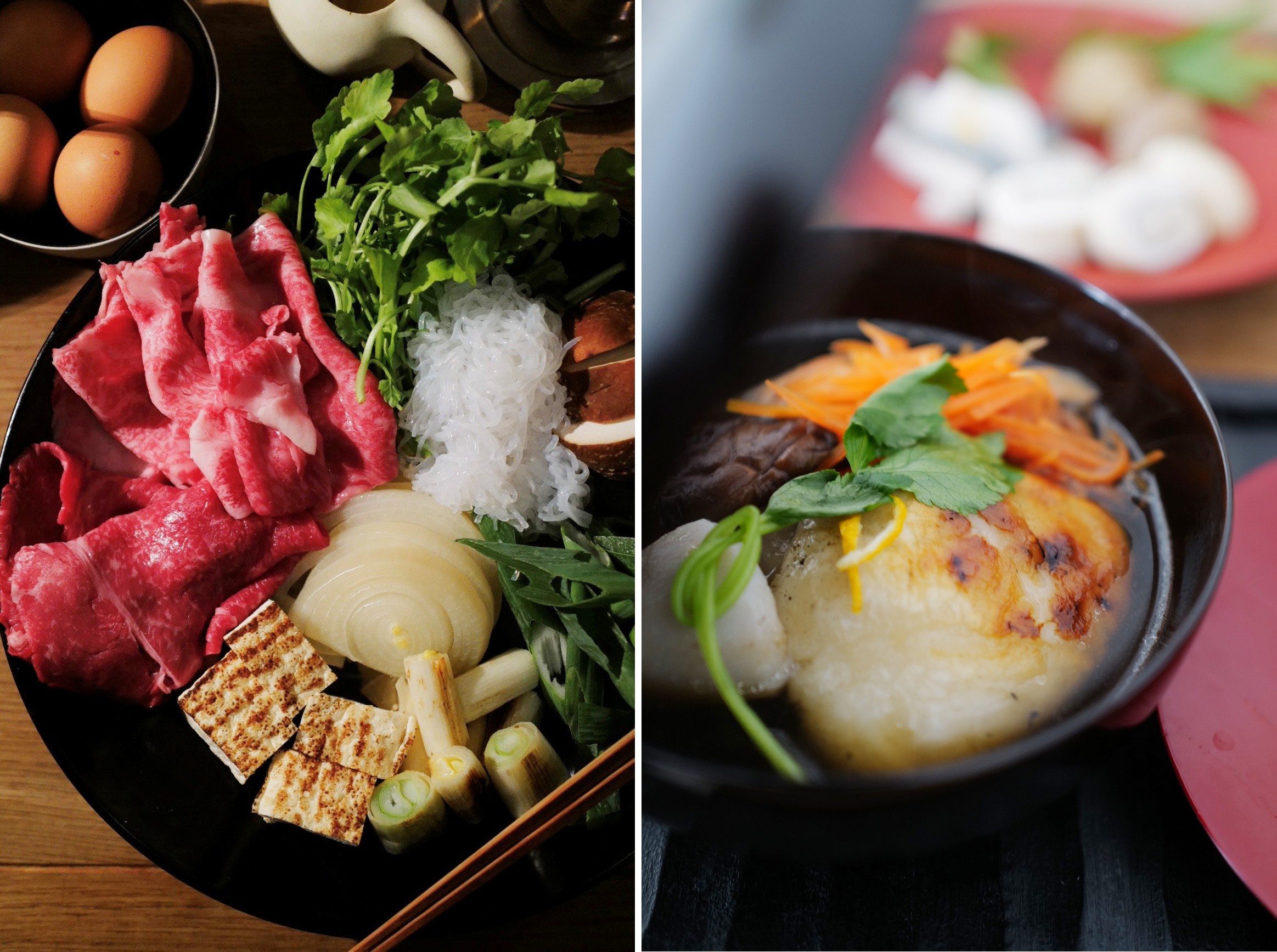 すき焼きとお雑煮