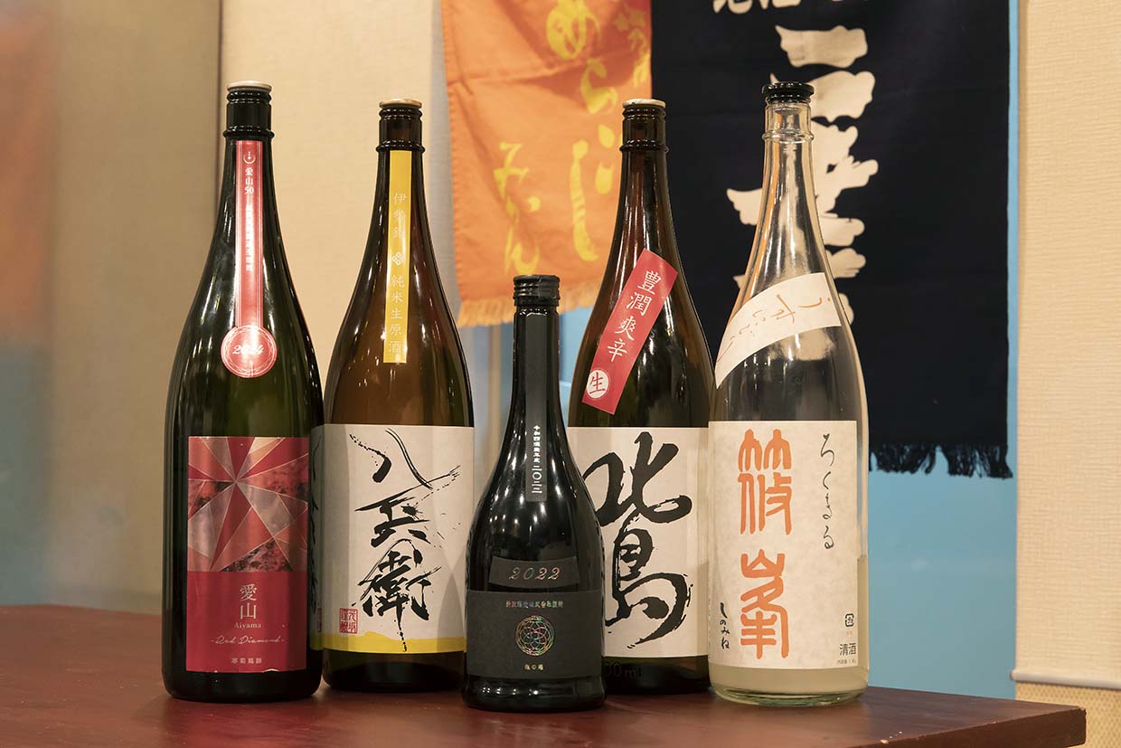 心斎橋『造りと天ぷら うろこ屋』日本酒