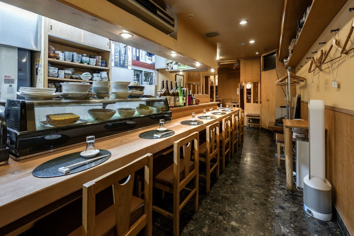 梅田『花狩人かとう』店内