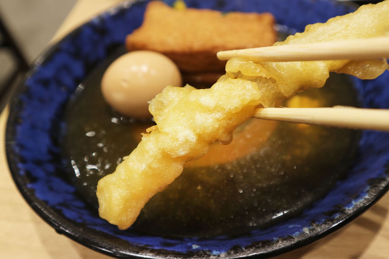 『資さんうどん』料理