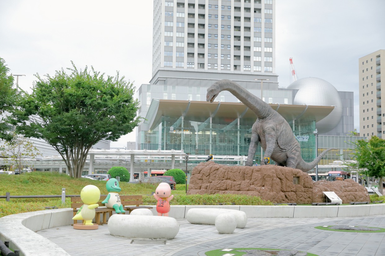 福井旅 福井駅前