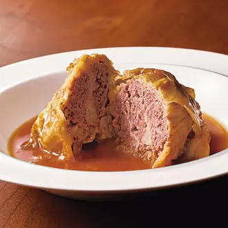 レストラン『バブルガム』の合挽肉のシューファルシ風