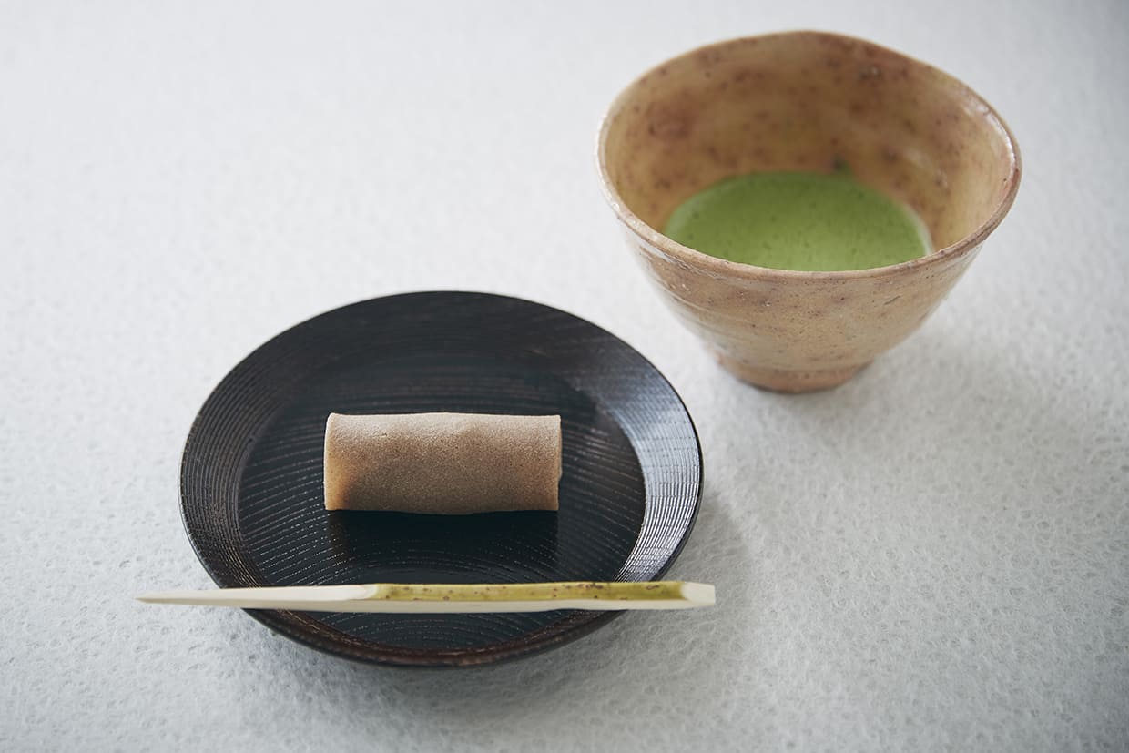 蕎麦巻きの完成