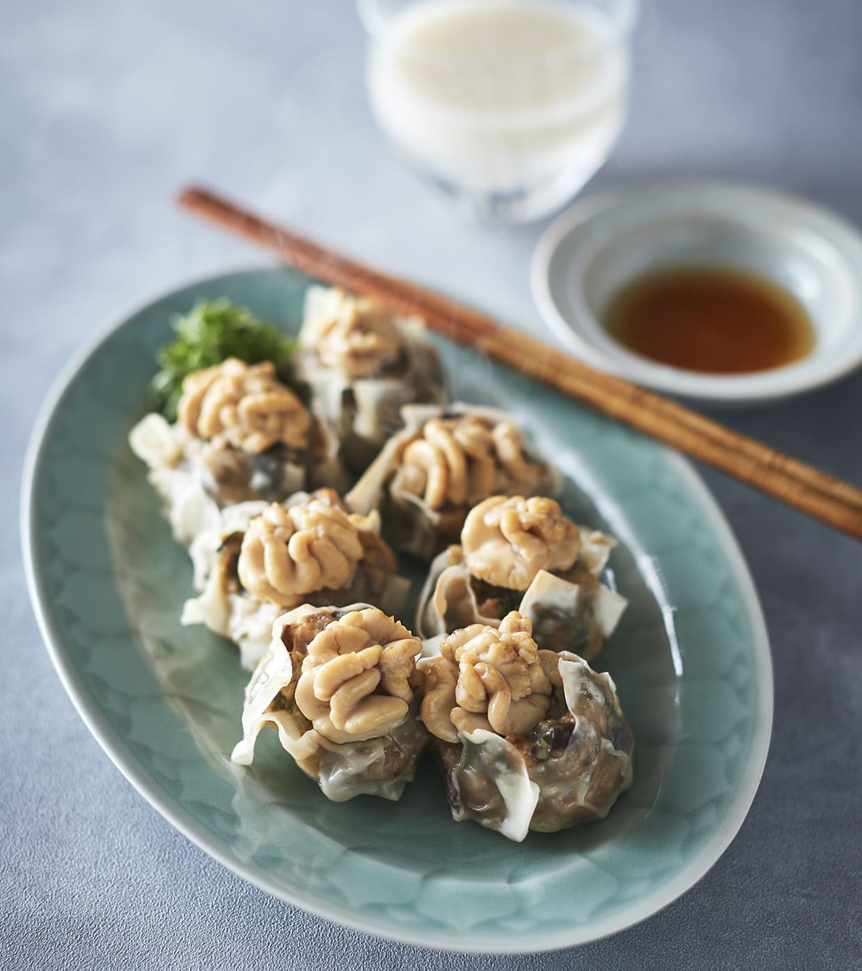 鱈白子焼売の完成