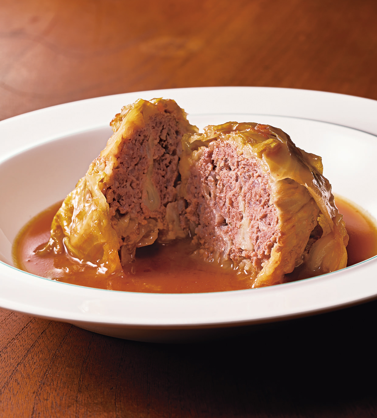 合挽肉のシューファルシ風のレシピ