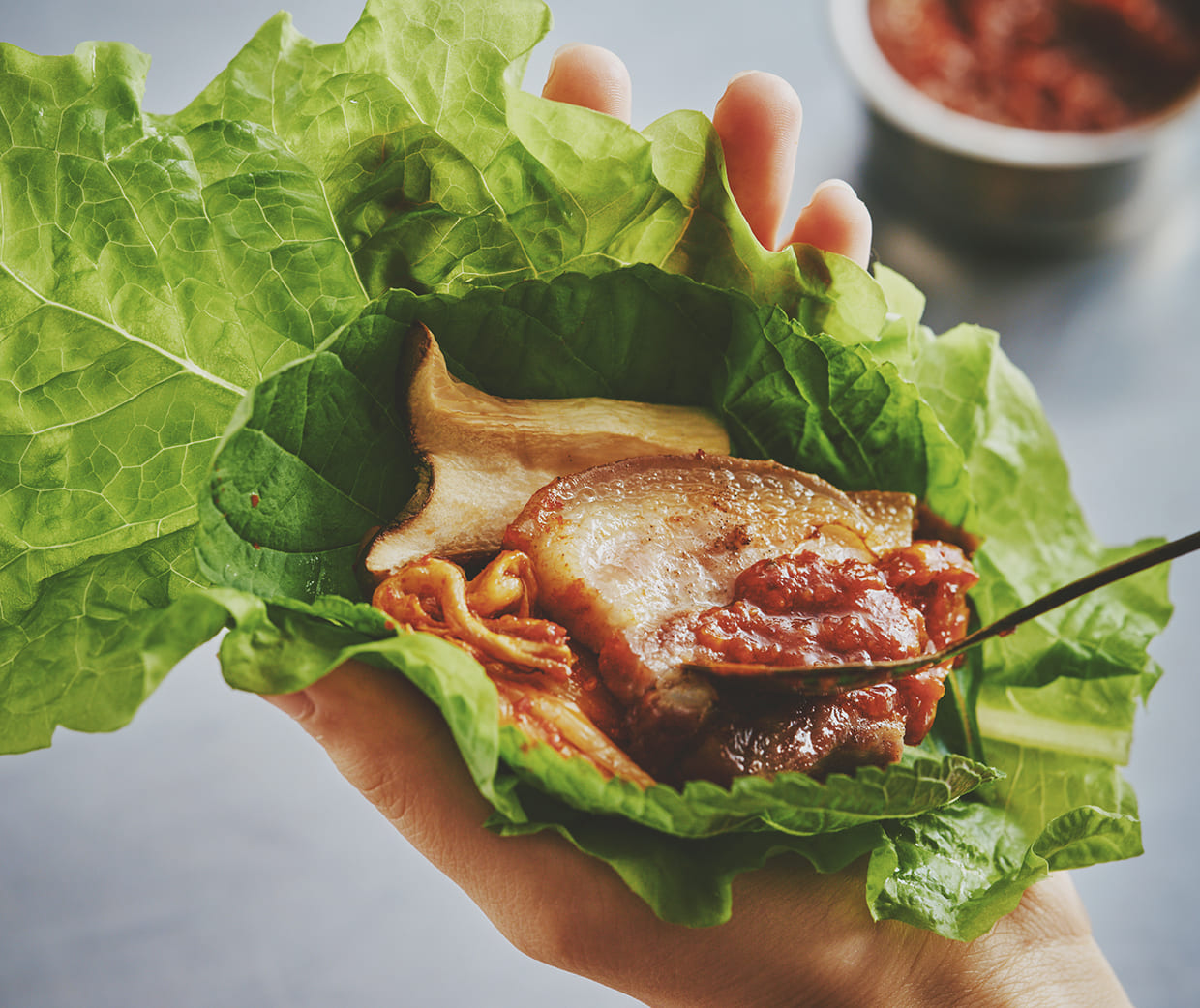 サムギョプサルの完成