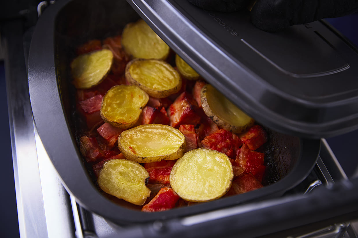 ココットで煮込む