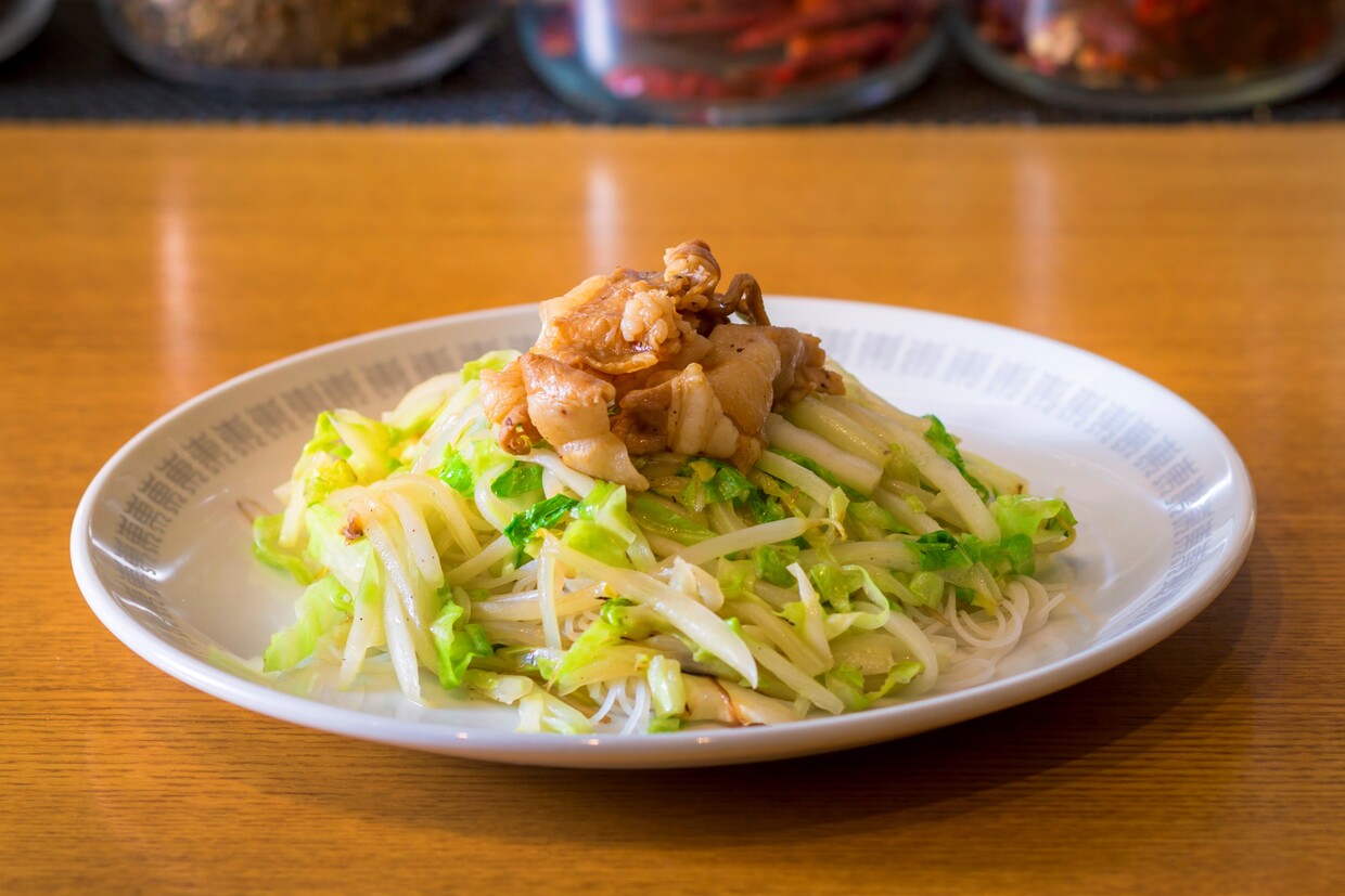 焼きビーフンのレシピ