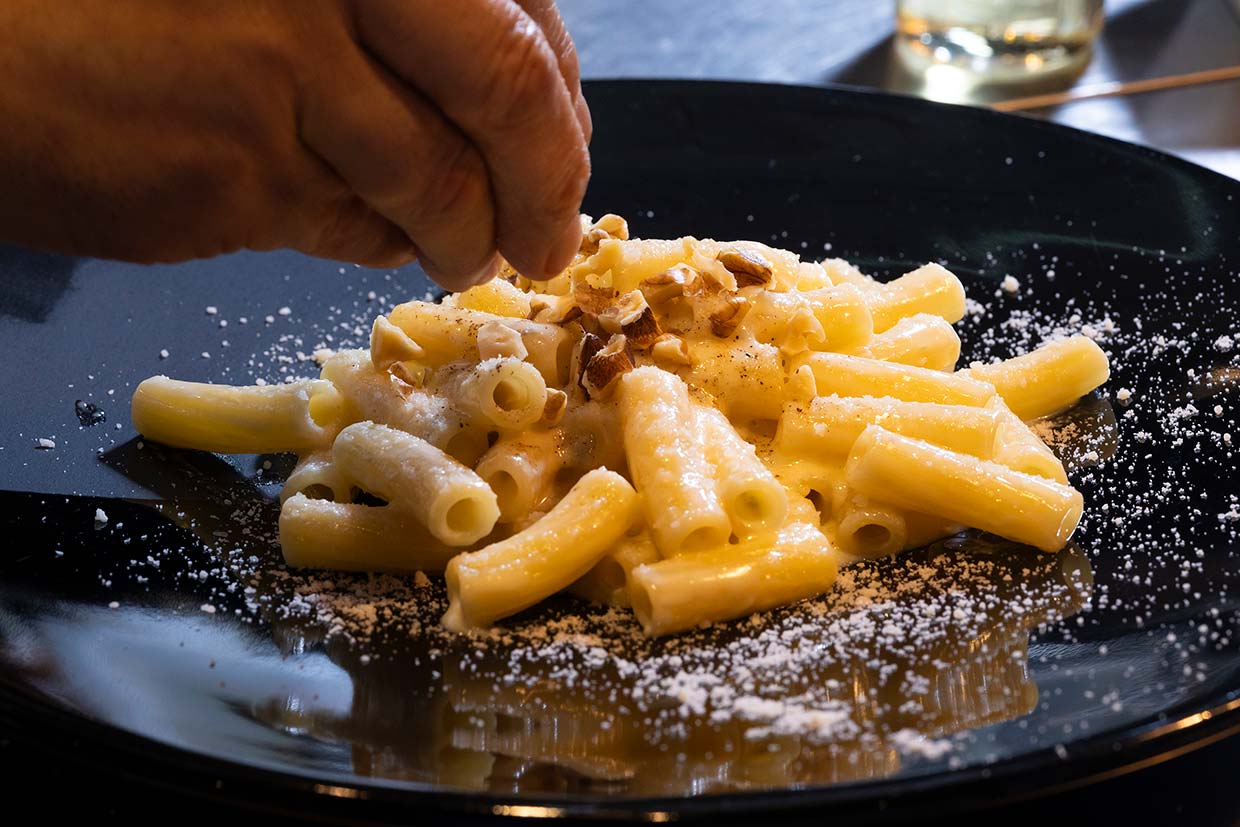 「4種のチーズのパスタ レシピ」