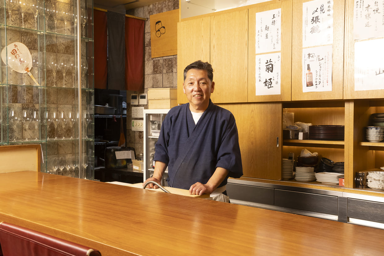 割烹『和洋遊膳 中村』店主の中村正明さん