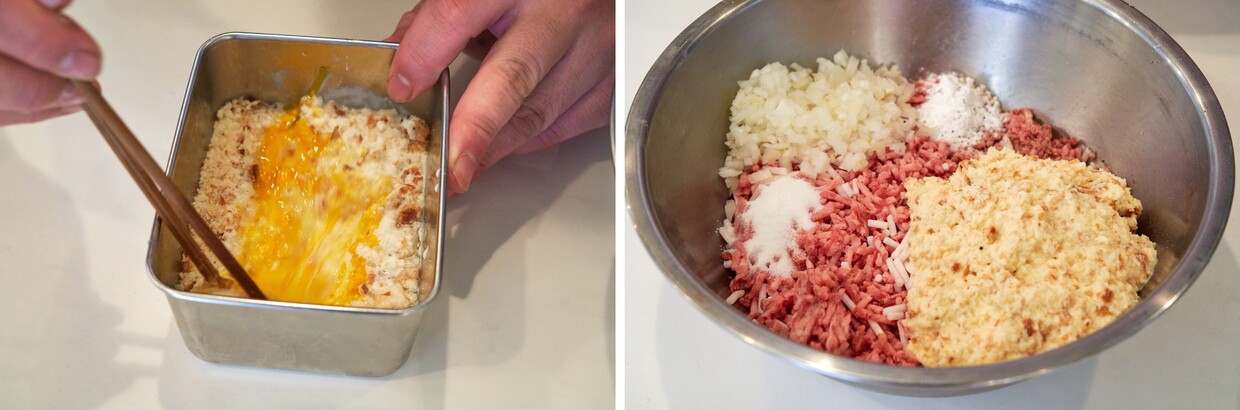 食べ応え満点！「ミートボールスパゲッティ」ミートボール作り