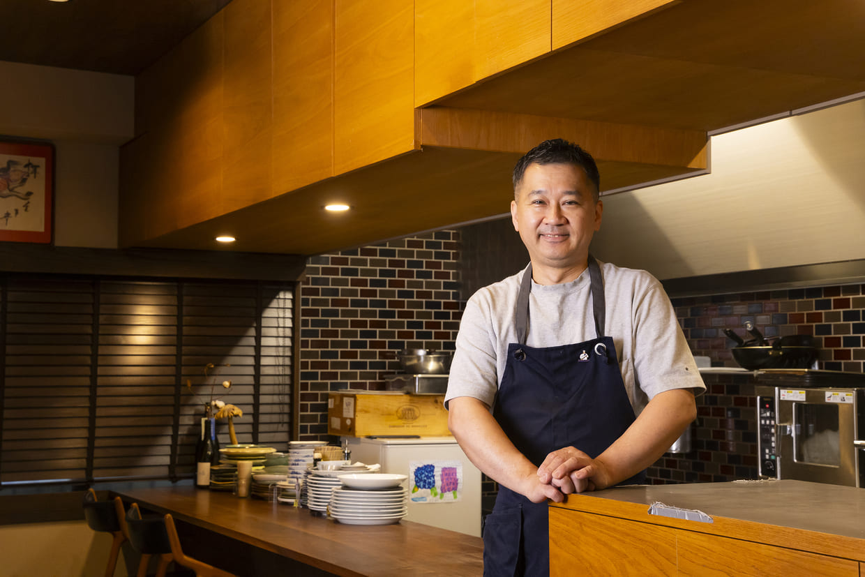 『寺町コロンボ』店主の吉村雅博シェフ