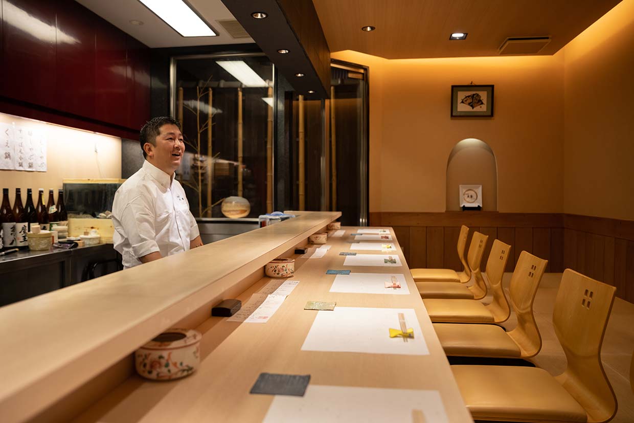 京都・祇園『祇園 大季』の店内