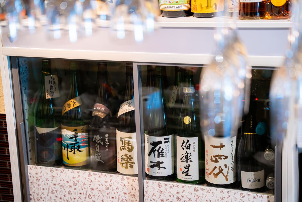 神戸・三宮『肴 大富』の「日本酒」