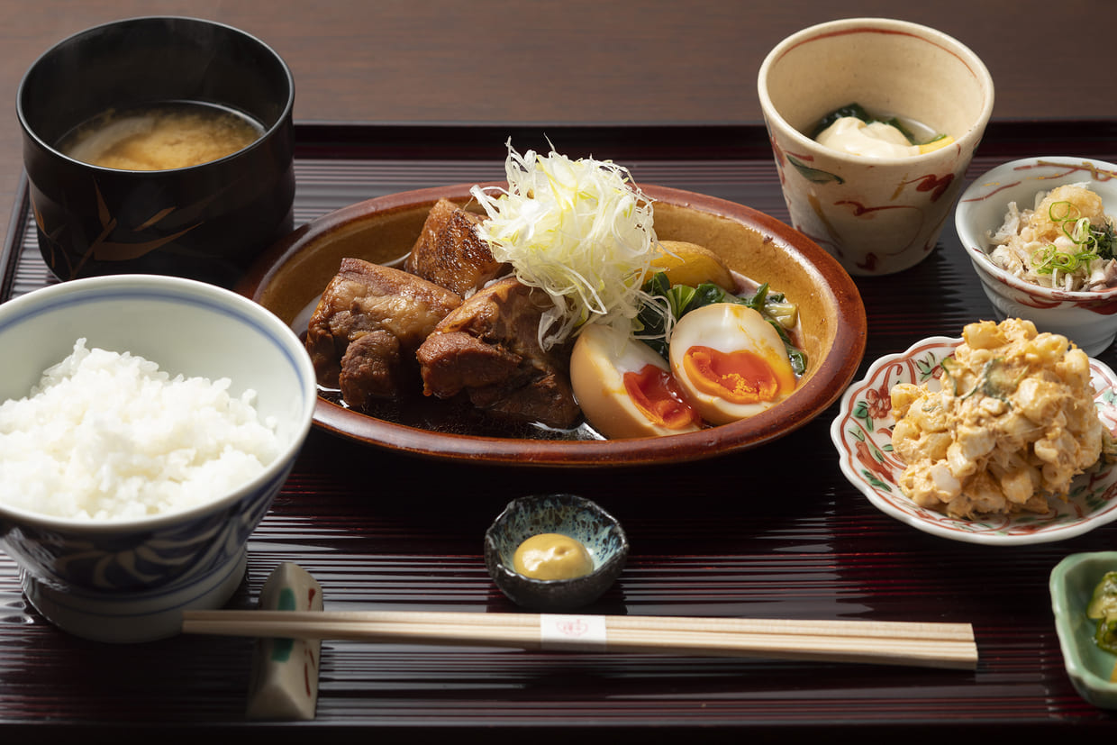 ごはんや燁の豚の角煮