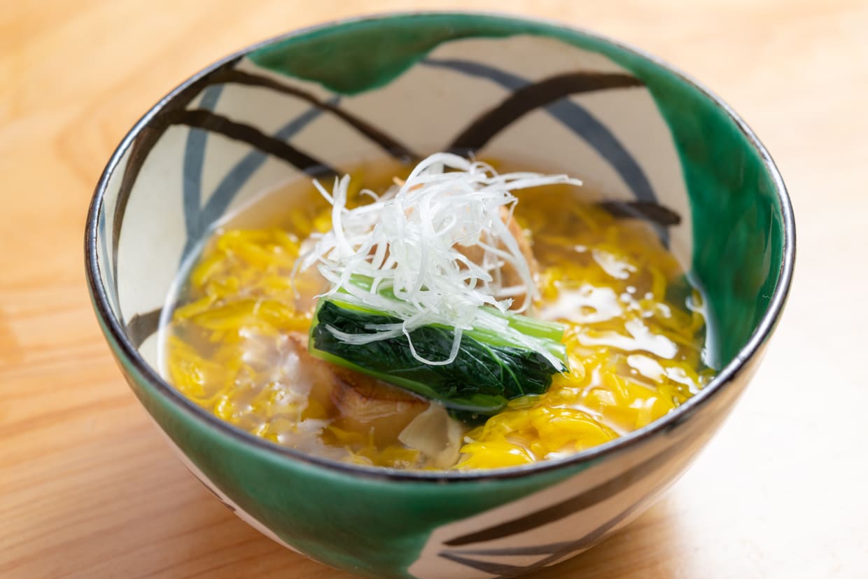 『和食 孤一』菊花あん