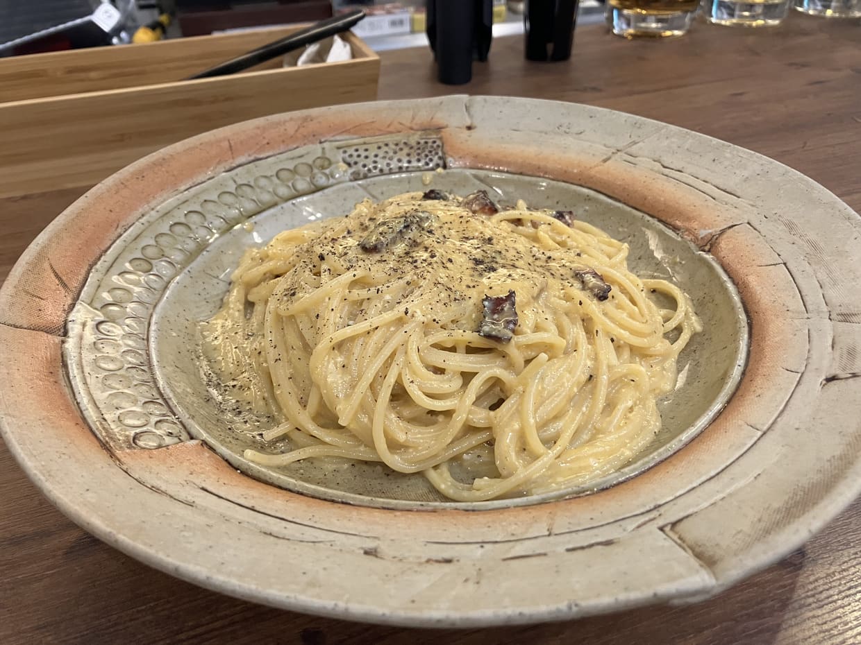 京都・伏見桃山『イタリアワインEnoteca C.d.G』の「粕ぼなーら」