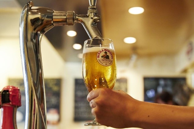京都『タヴェルナ イル ヴィアーレ』のビール