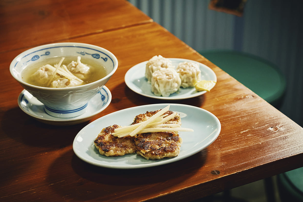 『大阪焼売珍』の焼売3種