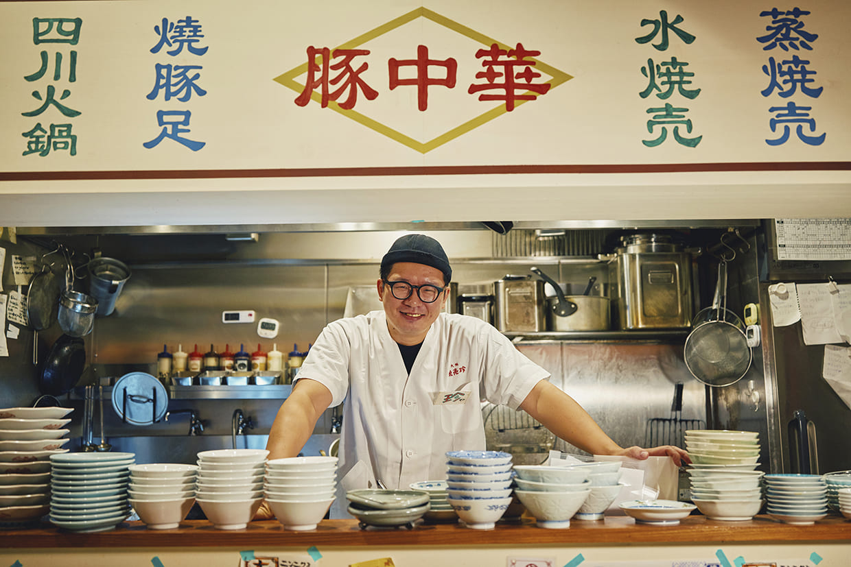 『大阪焼売珍』マネージャーの竹内さん