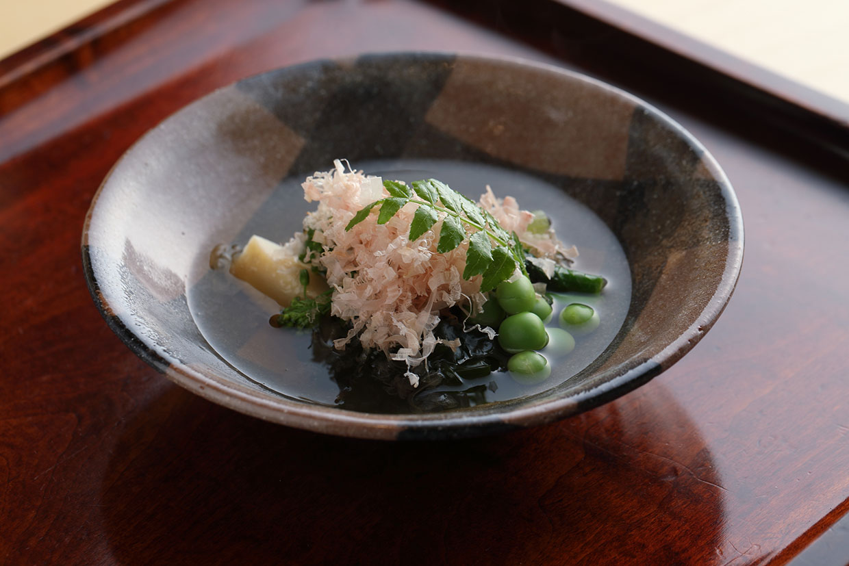 京都『近又』昼コース・若竹煮