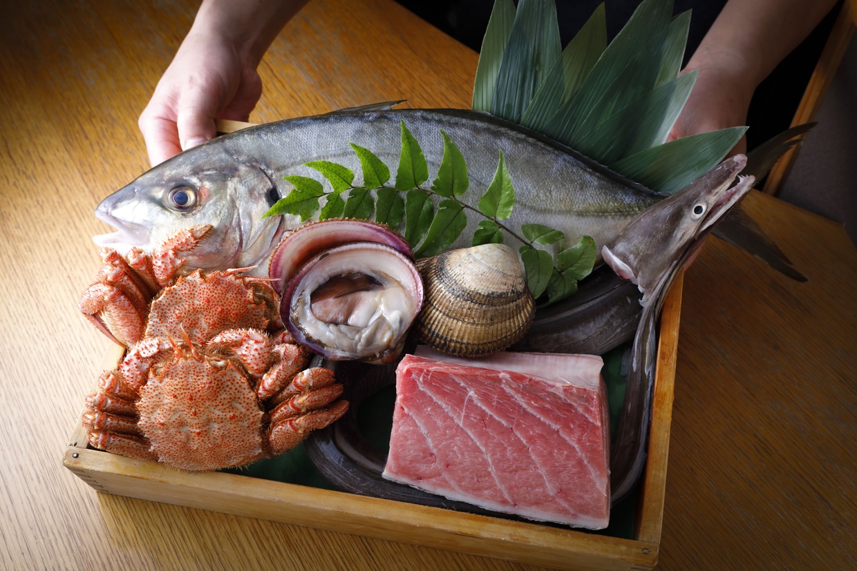 『祇園ごずこん』魚の盛り合わせ