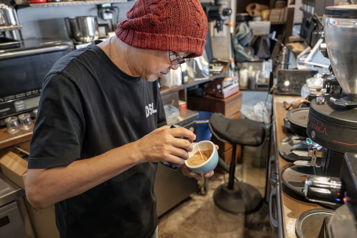 『Latteart Junkies RoastingShop』ラテアート