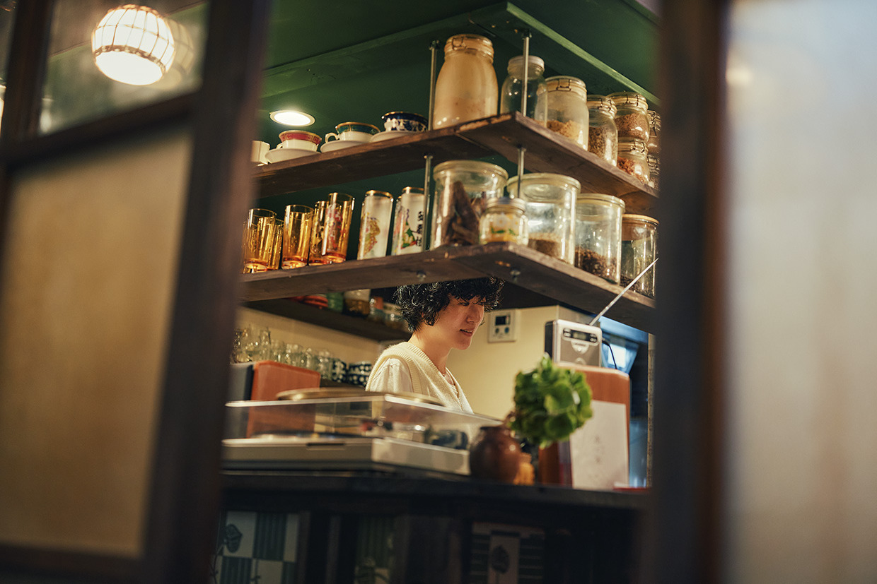 店主の理子さん