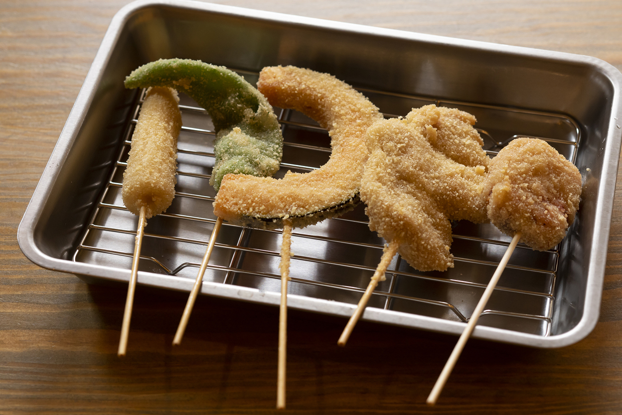 新世界パプリカ食堂Vegan_串カツ