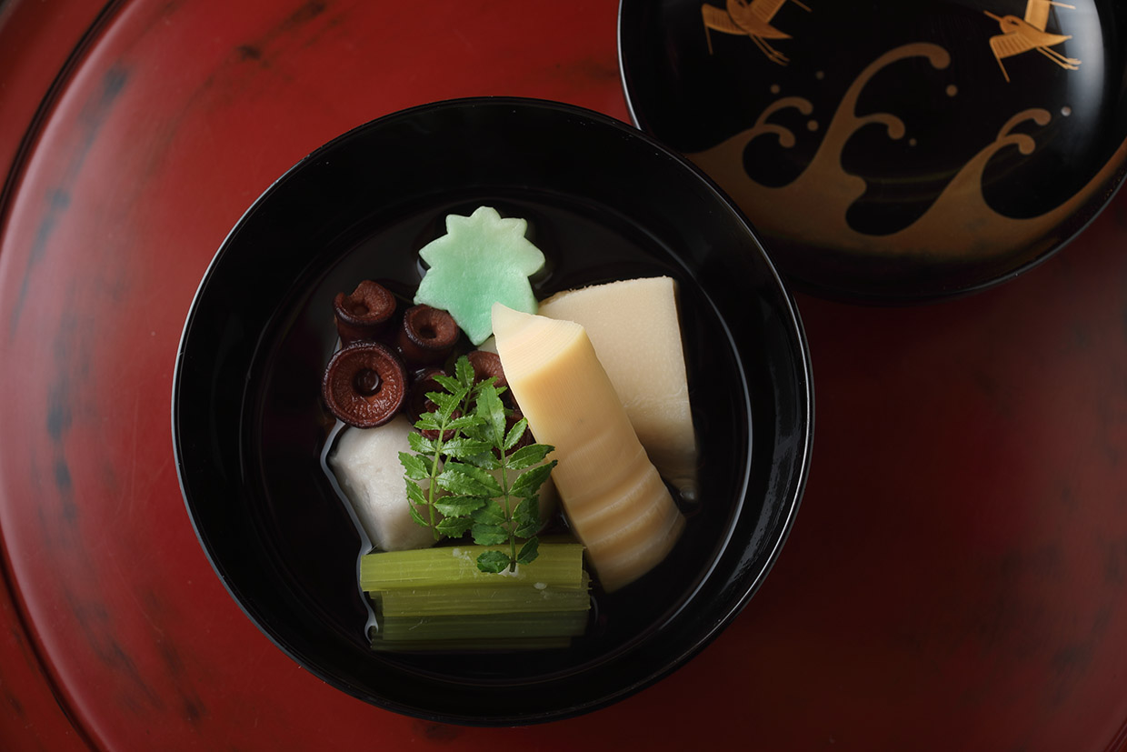 京都『割烹 やました』炊合せ