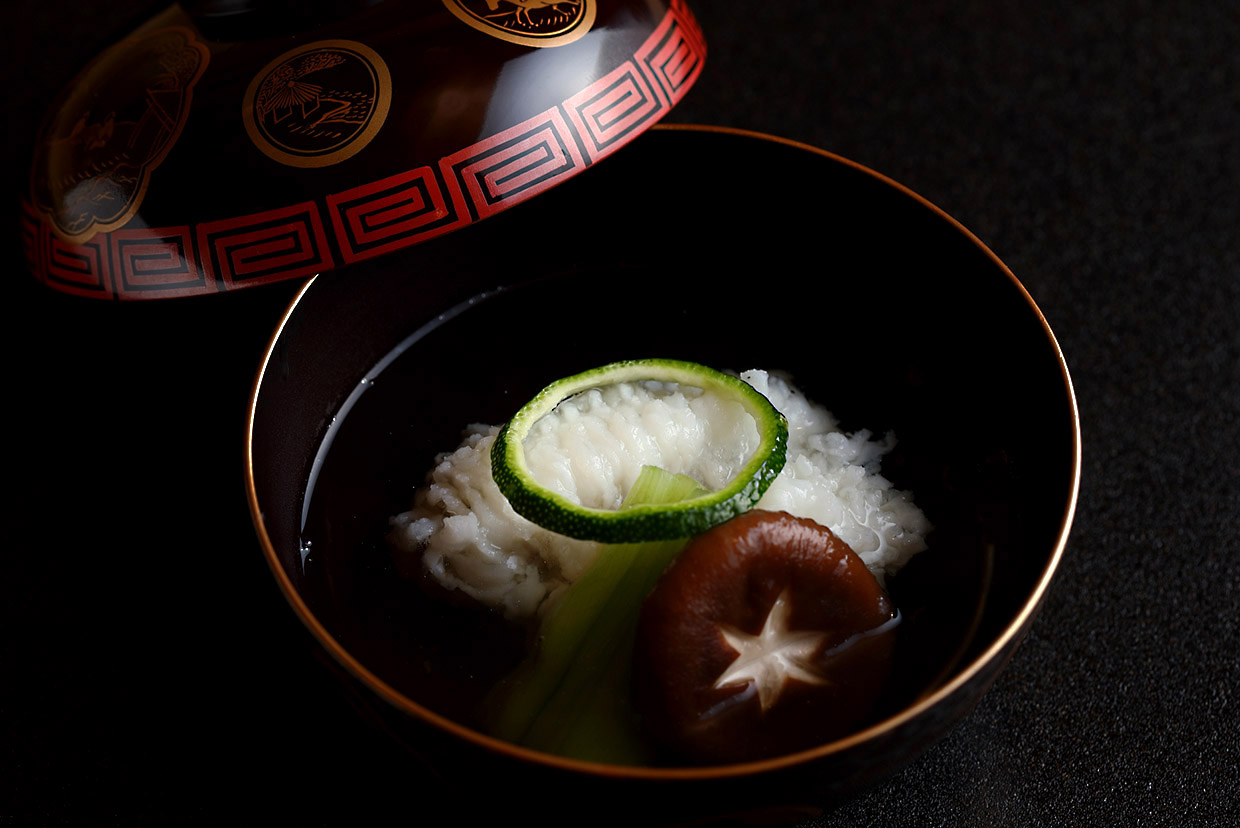 京都『松むろ』の椀物