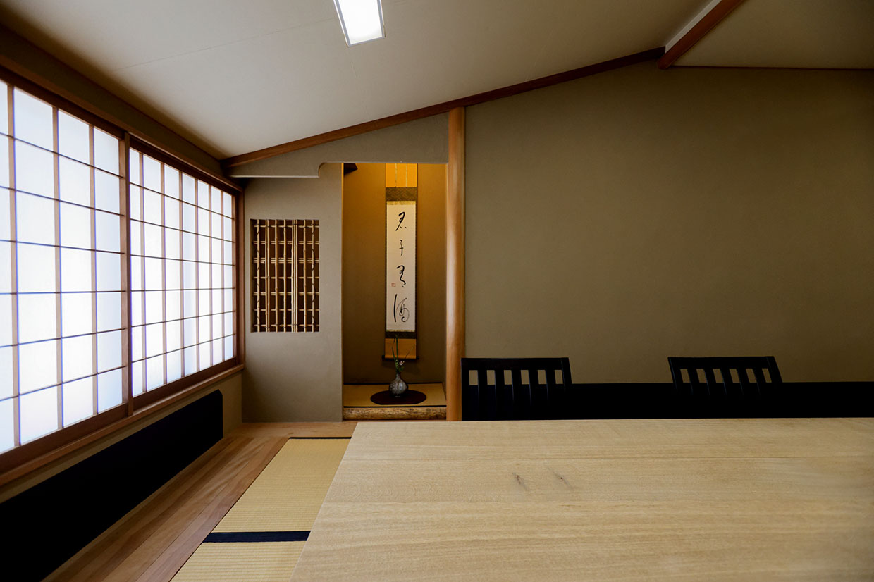 京都『松むろ』の個室