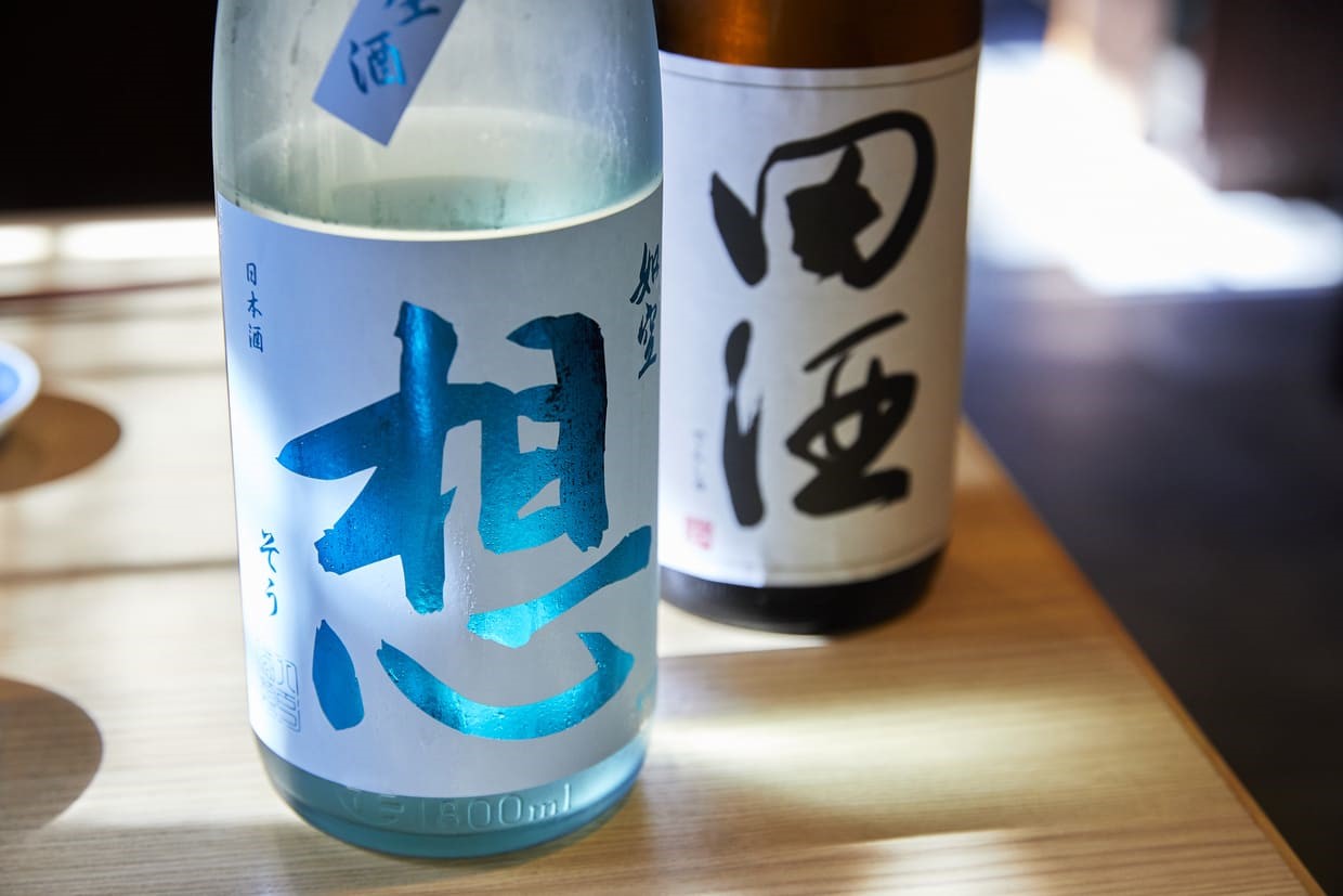 京都・二条城『卯今』の日本酒
