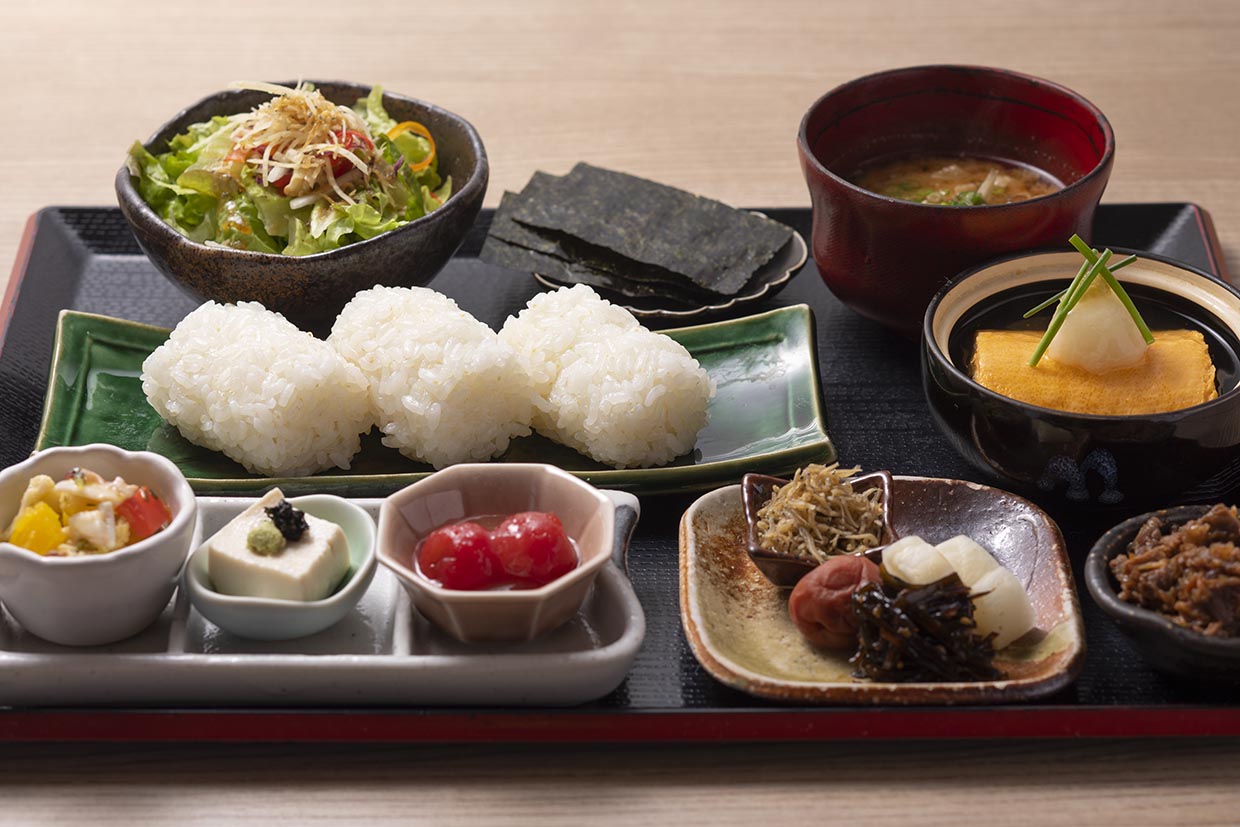 『北新地 君しま』の「龍の瞳おにぎり御膳」