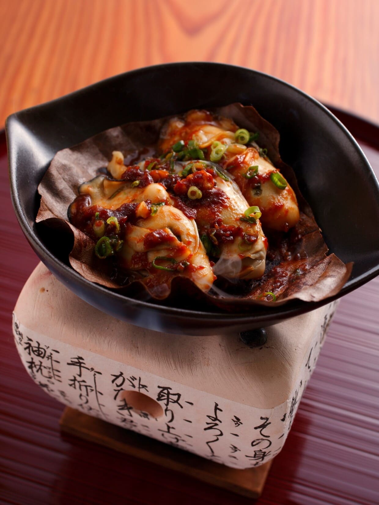 奈良・新大宮『枯淡』の朴葉焼き