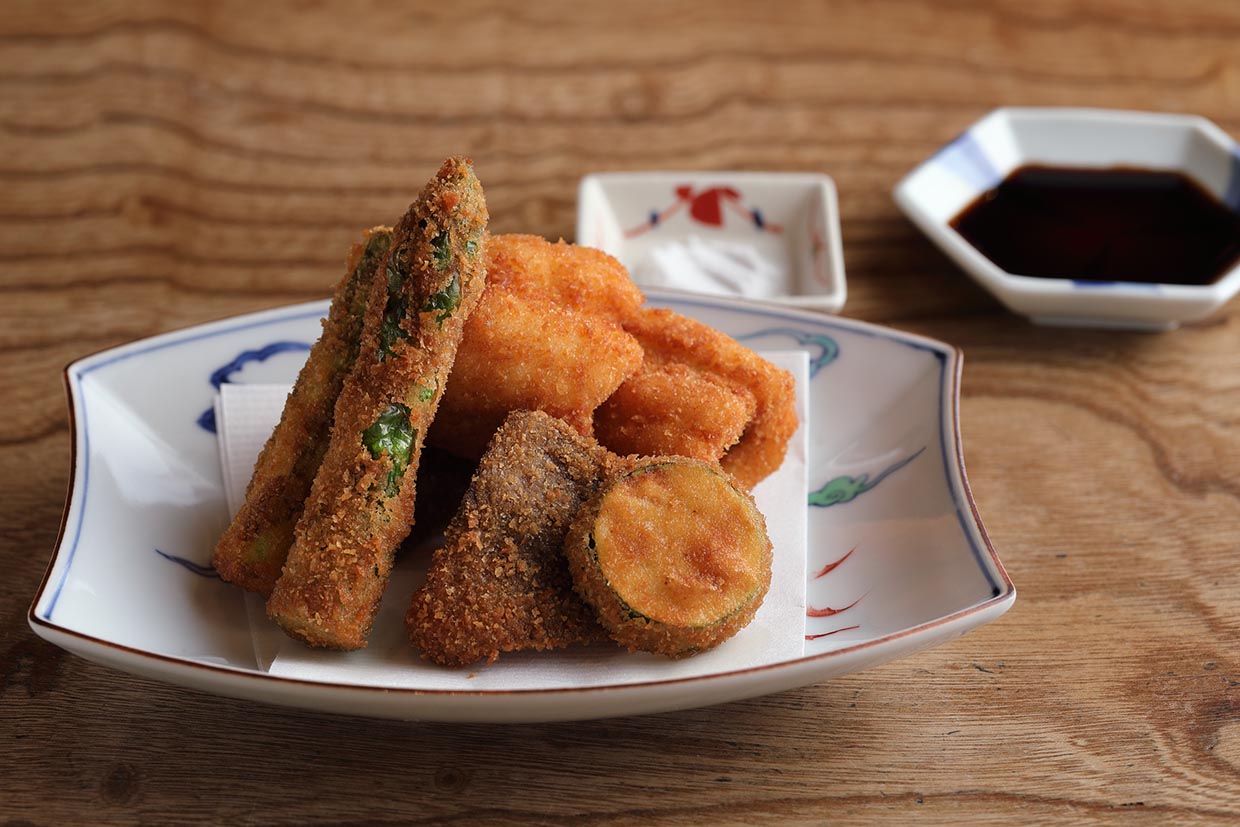 京都『とくを』の鱧フライ