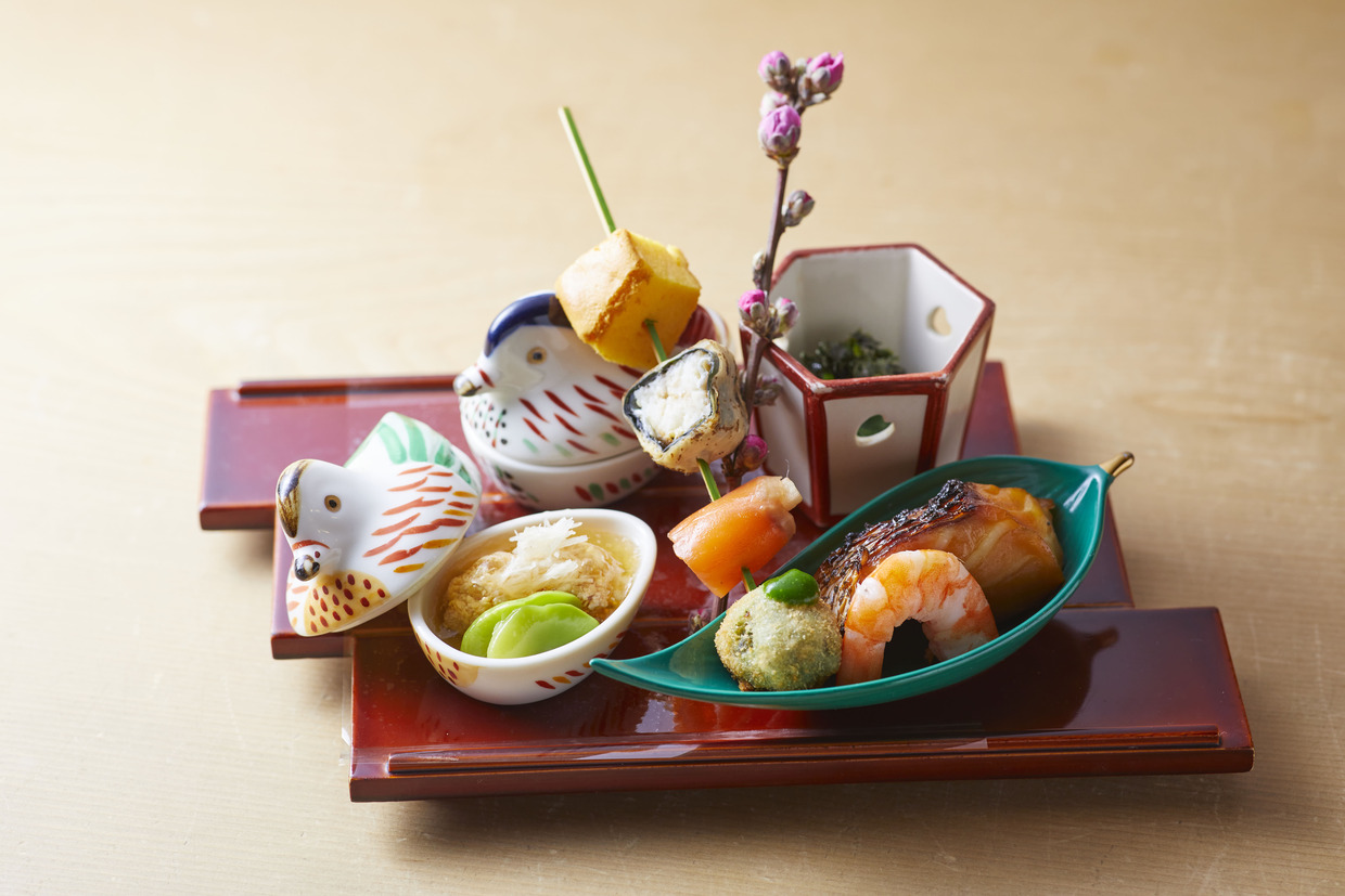 姫路『懐石 鷺風』の「八寸」