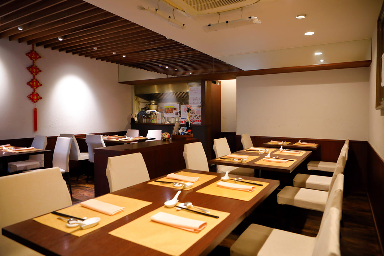 『中国菜 fēve.（フェーヴ）』の店内