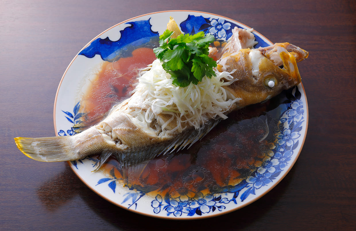 『中国菜 fēve.（フェーヴ）』の鮮魚のしょっつる蒸し