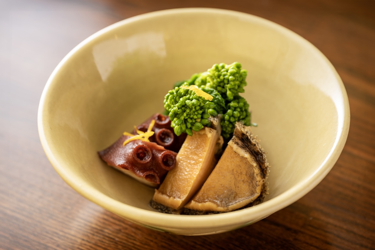 『春輝ッチン』「季節野菜の炊き合わせ」