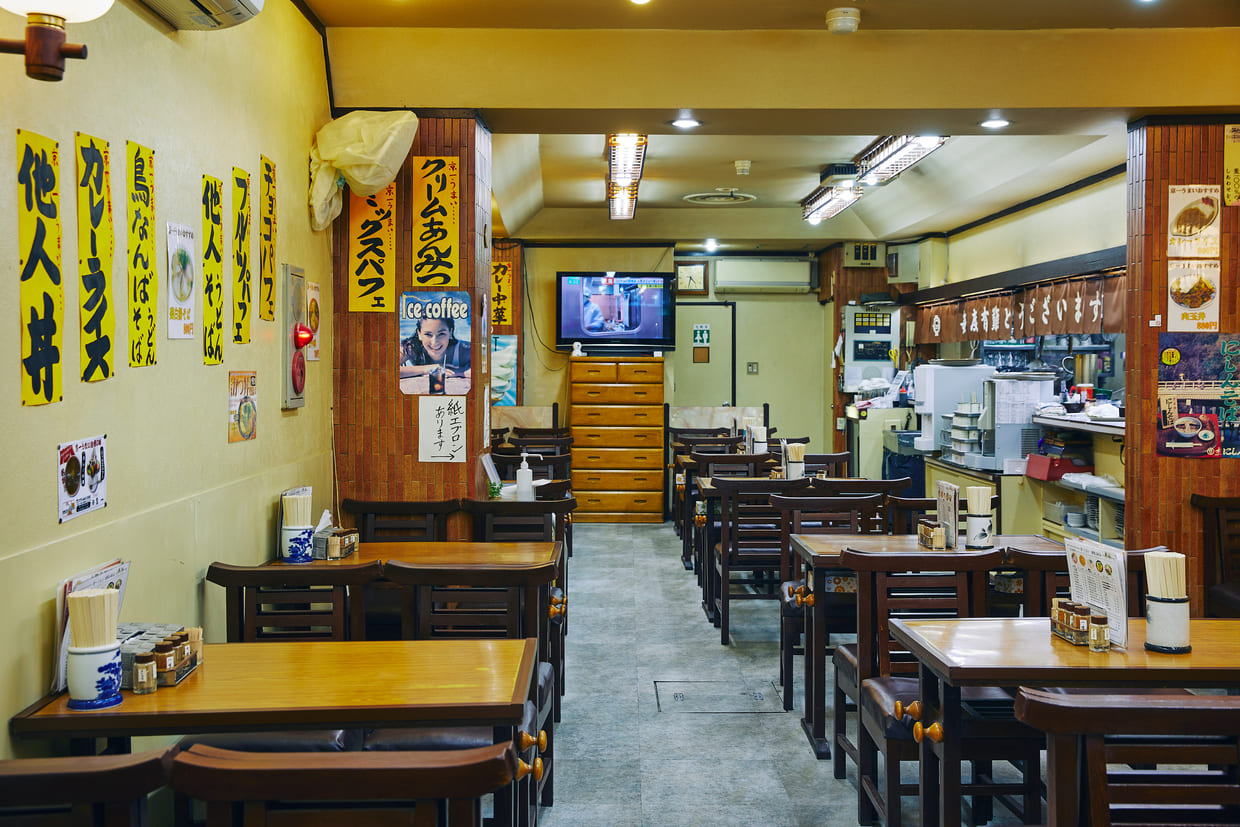 『中華そば京一本店』店内