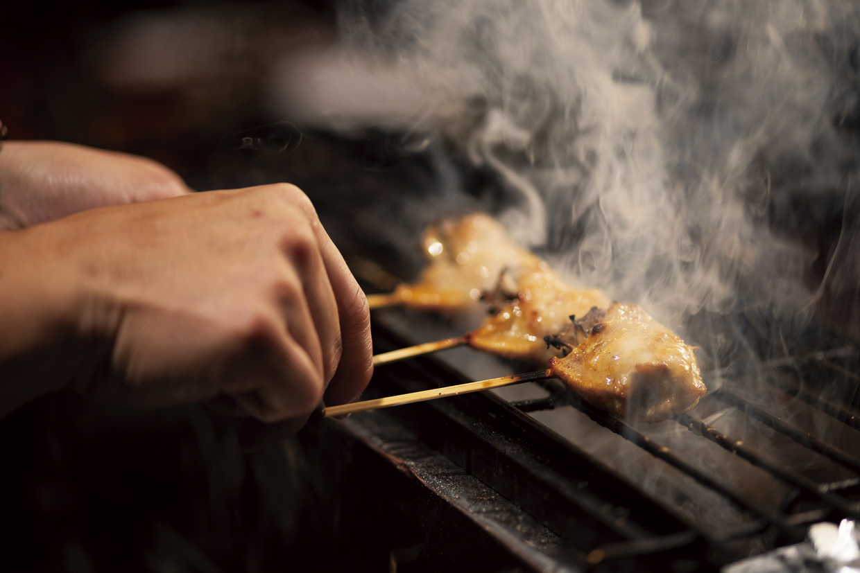 『薪炭まだら』焼き鳥